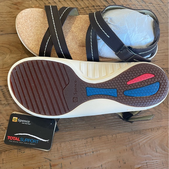 Brown Andi Spenco orthopedic sandals - Picture 1 of 6
